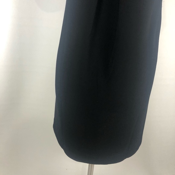 Madewell leather trim black dress S - Picture 7 of 8